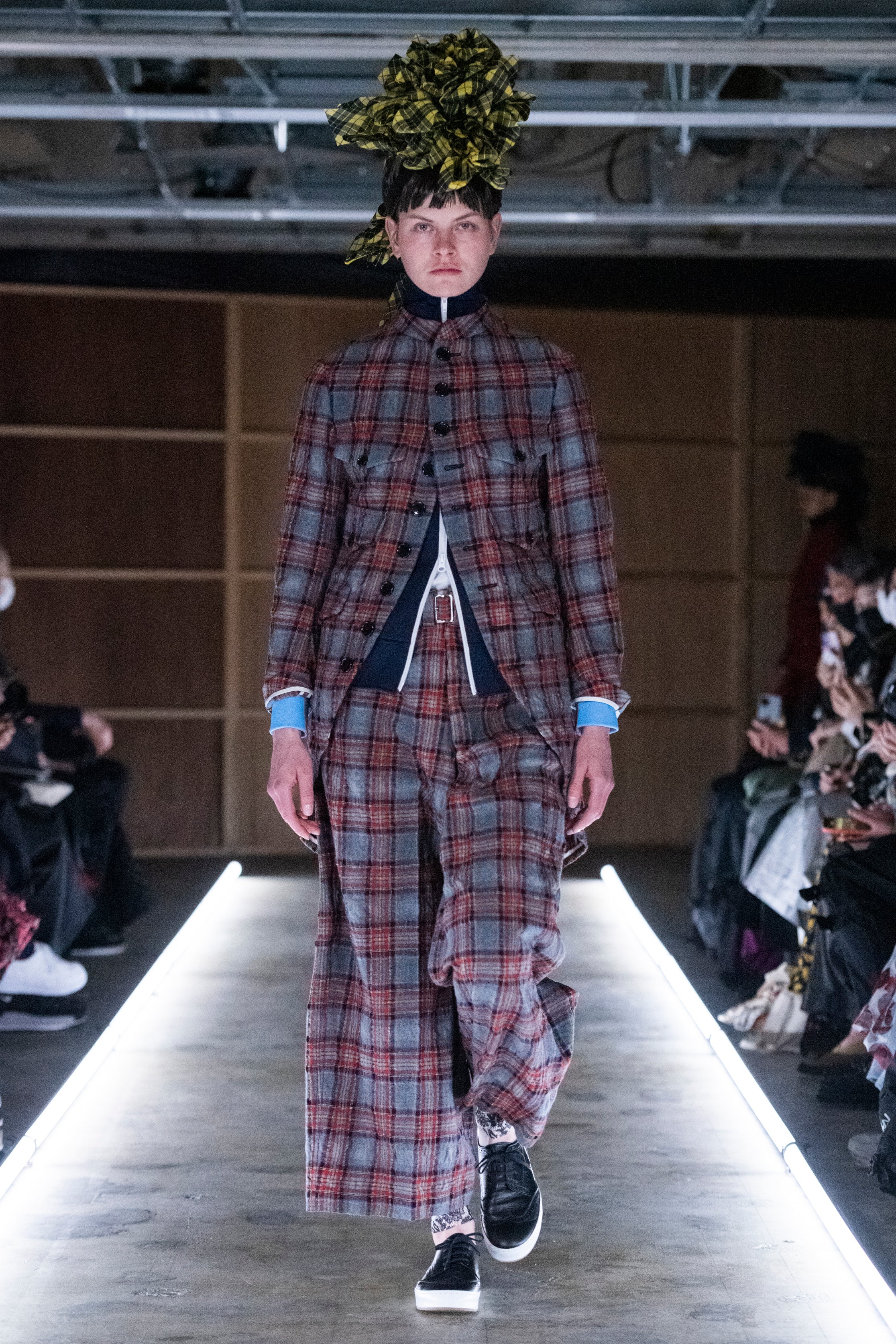 Fashion model wearing a tao outfit