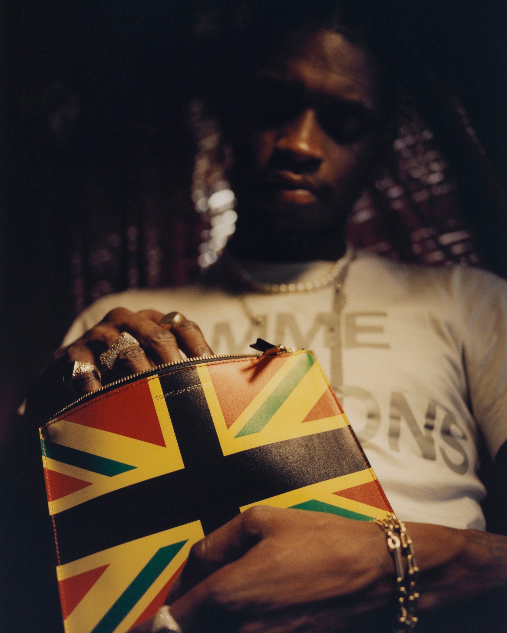 COMME des GARCONS x Denim Tears 国内買付 Pan Flag Sa2100 Denim Tears x Comme des Garçons Wallet | DSM Los Angeles